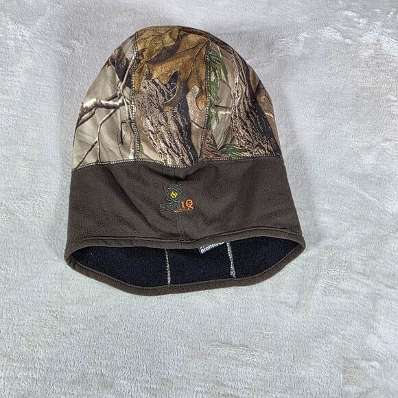 Realtree Scent IQ Camo Balaclava Hood Hat Fleece Hunting Cap Thinsulate 40 Gram - Picture 5 of 8